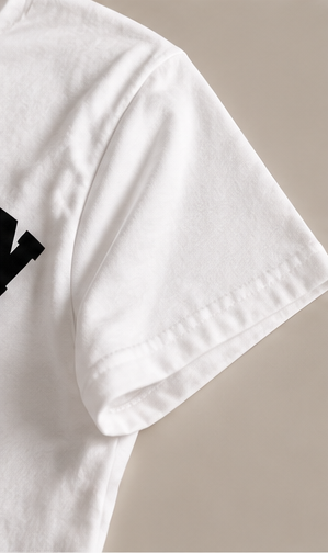 Coming In Hot Retro Script T-Shirt – White
