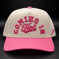 Coming In Hot x Mad Tucks™ Hat – Pink & Cream