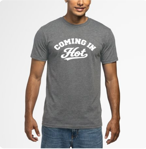 Coming In Hot Retro Script T-Shirt
