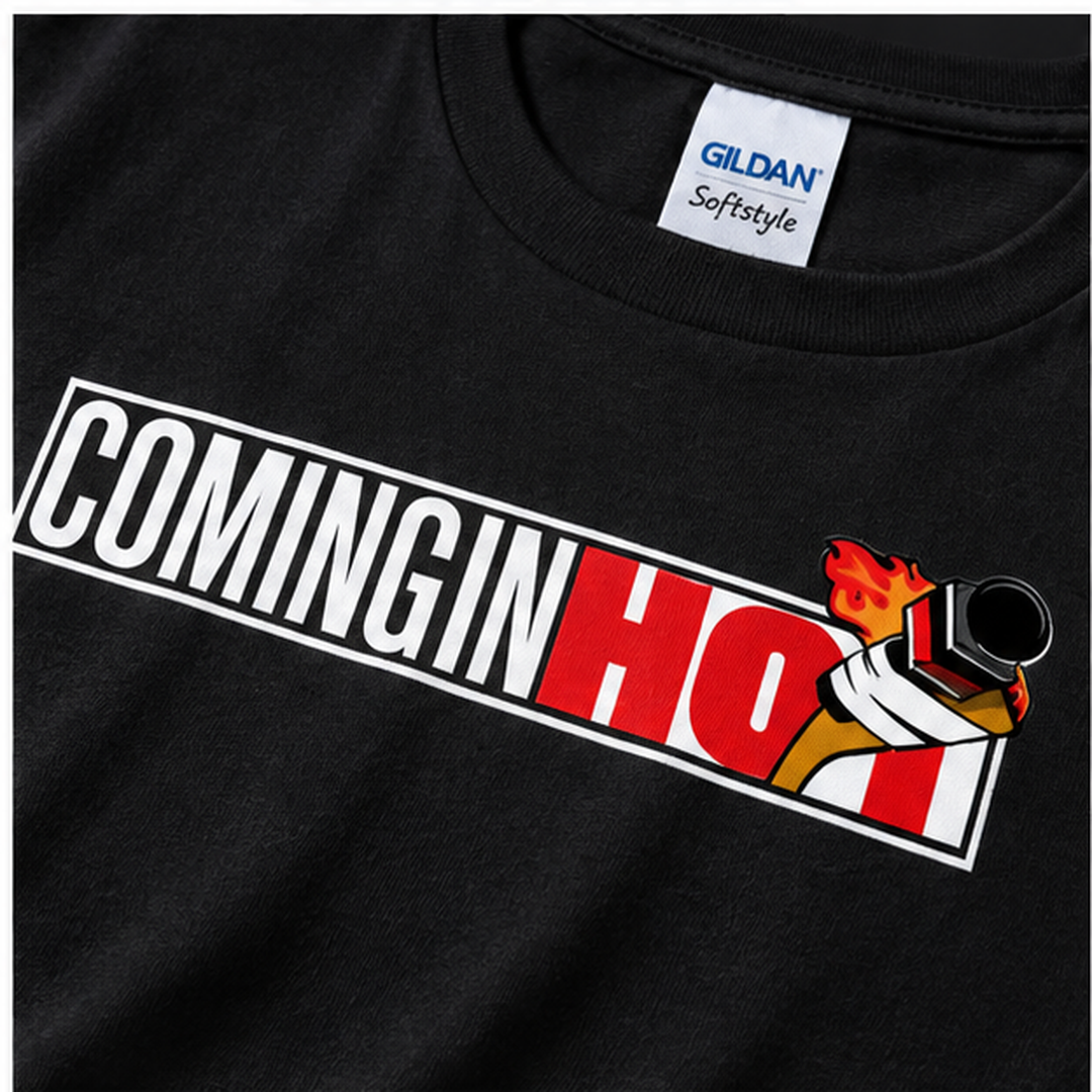 Coming In Hot Classic Logo T-Shirt